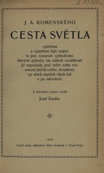 Cesta světla z roku 1920